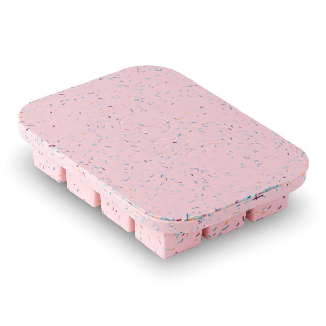 W&P Peak Everyday Ice Tray - Pink Speckled
