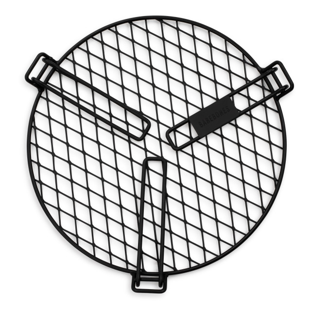 Barebones Circular Fire Pit Grill Grate folded