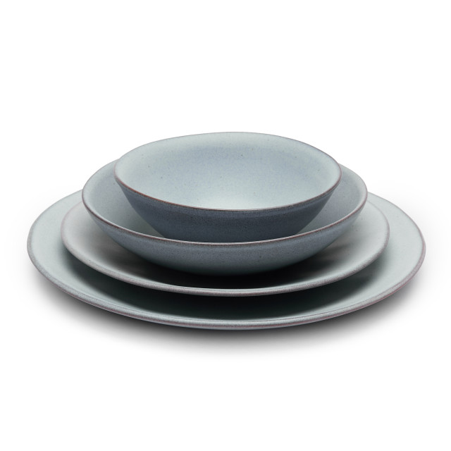 Yuppiechef Majorca Side Plates, Set of 4 - Grey
