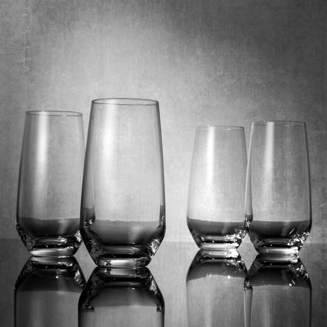 Yuppiechef Modern Highball Glasses, Set of 4