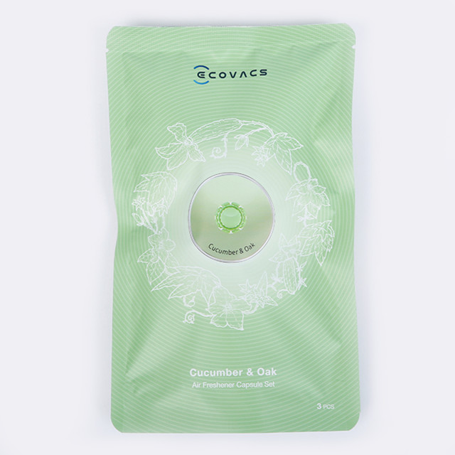 EcoVacs Deebot T10 Air Freshener 3 Capsule ï¿½ Cucumber & Oak packaging