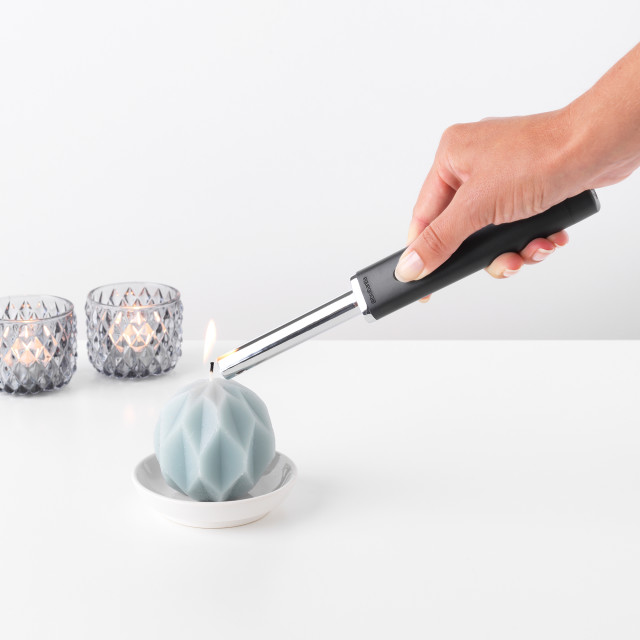 Brabantia Tasty Flame Lighter - Dark Grey Lighting A Candle
