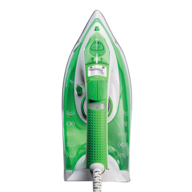 Kenwood Steam Iron with Eco Function Green 2600W STP70.000WG Product Top Down View