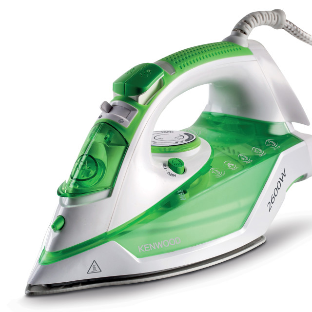 Kenwood Steam Iron with Eco Function Green 2600W STP70.000WG Product Side View