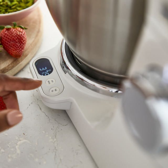 Kenwood Titanium Chef Baker Stand Mixer KVL65.001WH Product In Use