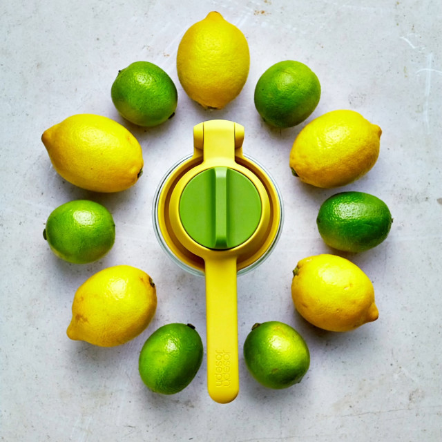 Joseph Joseph JuiceMax Dual-action Citrus Press Product Lifestyle Image