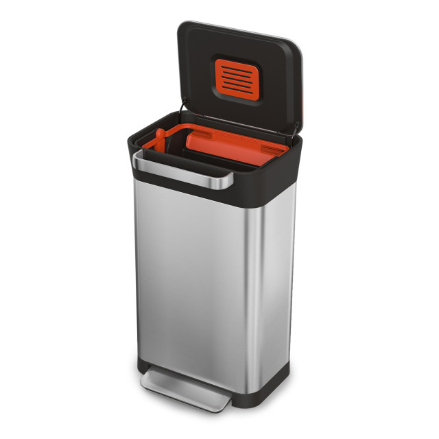 Joseph Joseph Titan Trash Compactor Rubbish Bin - 30L Product 45 Degree View