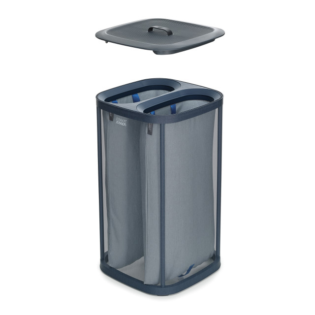 Joseph Joseph Tota 60L Laundry Separation Basket - Carbon Black Product Detail Image