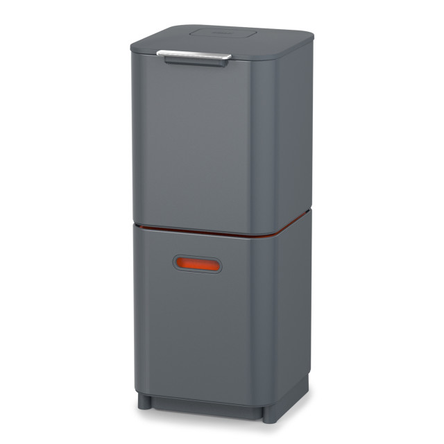 Joseph Joseph Totem Compact 40L Waste & Recycling Bin - Graphite Product Image