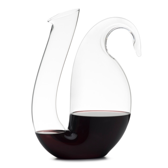 Riedel Ayam Decanter with wine