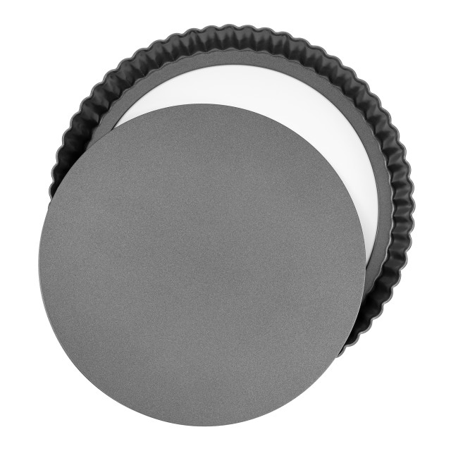Sagenwolf Titanium Series Non-stick Loose Base Tart Pan, 24cm Product Top Down Loose Base Image