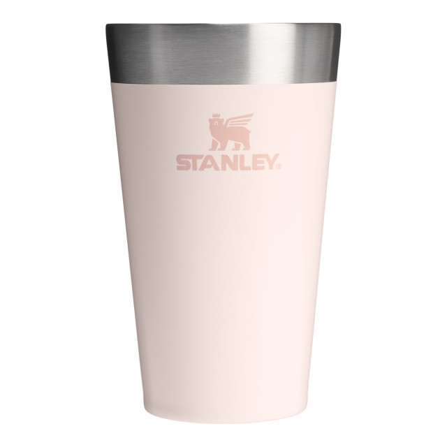 Stanley The Stacking Beer Pint, 470ml - Rose Quartz