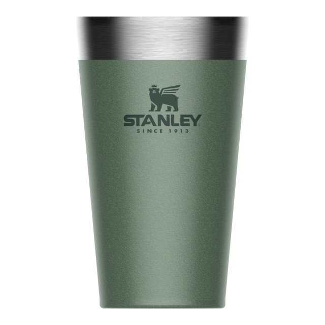 Stanley The Stacking Beer Pint, 470ml Hammertone Green