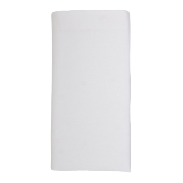 DSA White Polycotton Napkins, Set of 6 top view