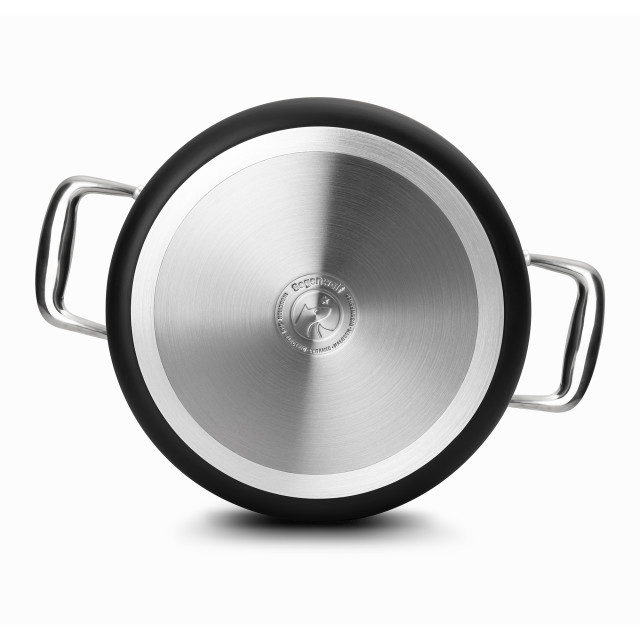 Sagenwolf Titanium Series Non-Stick Casserole Pot with Glass Lid - 20cm Product Detail Image