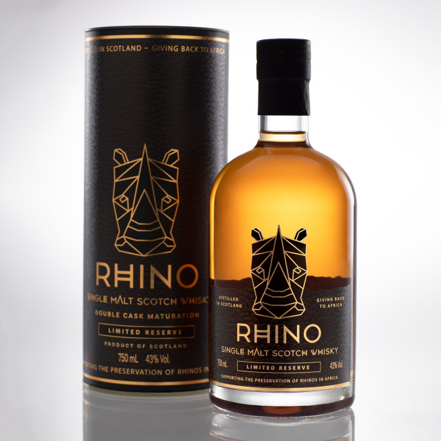 Rhino Single Malt Scotch, 750ml