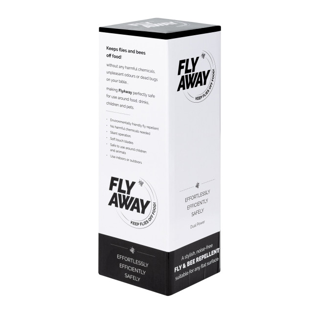FlyAway Dual Charge - Black packaging