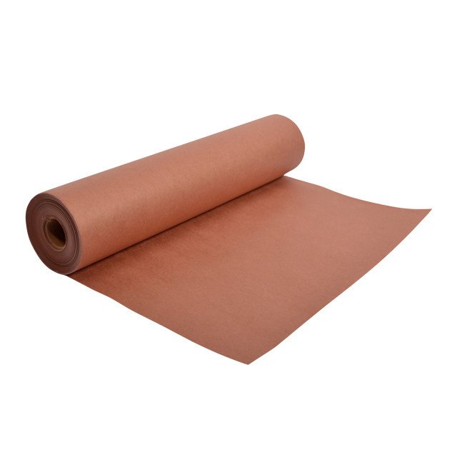 Bryco Pink Butcher Paper Roll, 53m - 45cm Wide rolled out