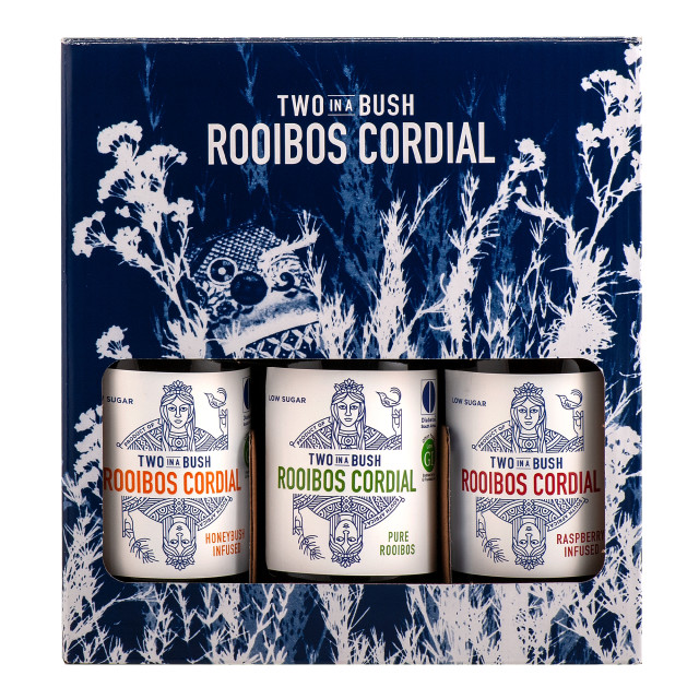 Two in a Bush Rooibos Cordial Giftpack angle