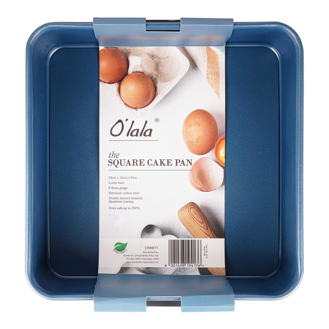 Olala Square Cake Pan packaging
