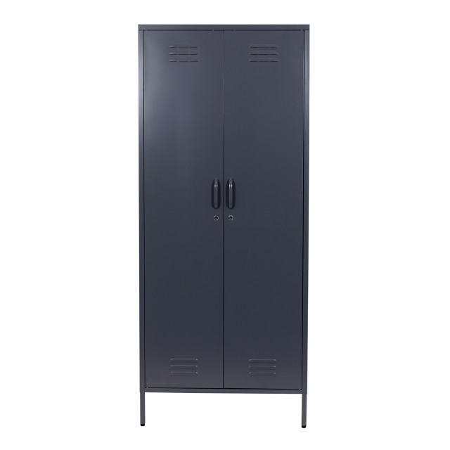 Popstrukt Sugar Cube Double Locker - Carbon Grey angle