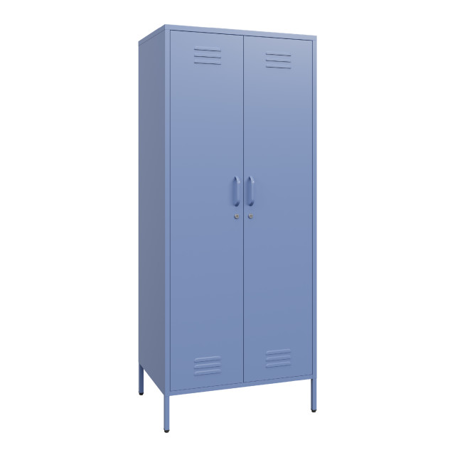 Popstrukt Sugar Cube Double Locker - Pigeon Blue