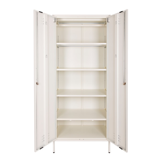 Popstrukt Lollipop Double Locker - Soft White detail of the interior