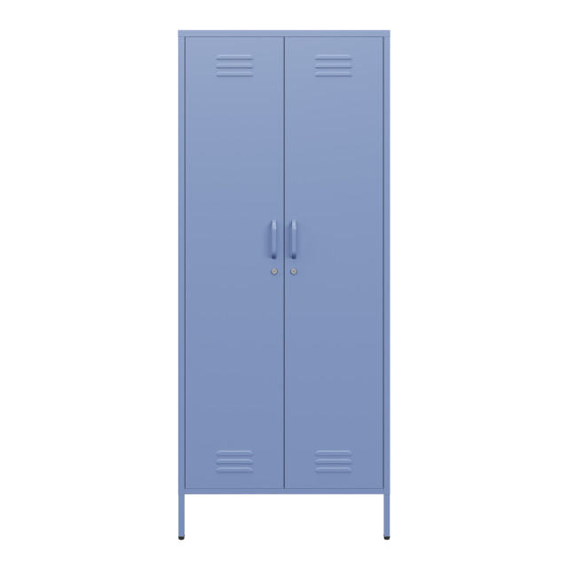 Popstrukt Sugar Cube Double Locker - Pigeon Blue angle