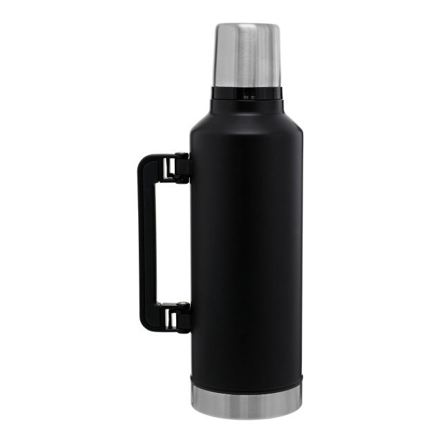 Stanley The Legendary Classic Bottle, 2.3L - Matte Black Pebble back view
