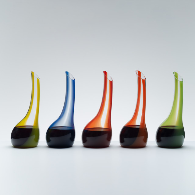 Riedel Cornetto Confetti Decanter, 1.2L - Red and other colours