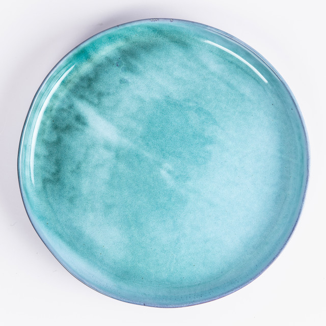 Mervyn Gers Glazed Stoneware Large No Lip Bowl, 35cm - Langebaan