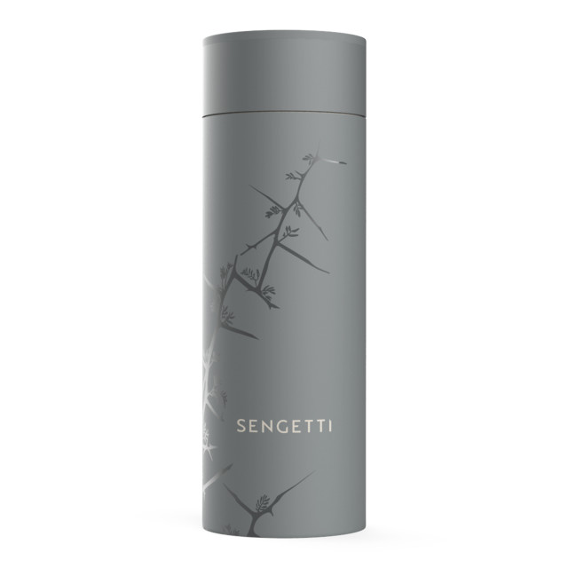 Sengetti Hydra Water Bottle - Charcoal packaging