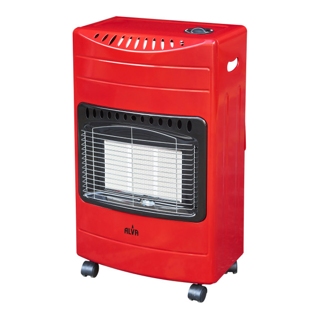 Alva Luxurious Infrared Radiant Indoor Gas Heater - Red