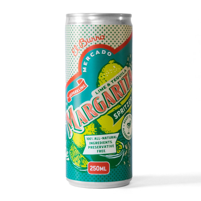 El Burro Mercado Margarita Spritzer Four Pack,250ml
