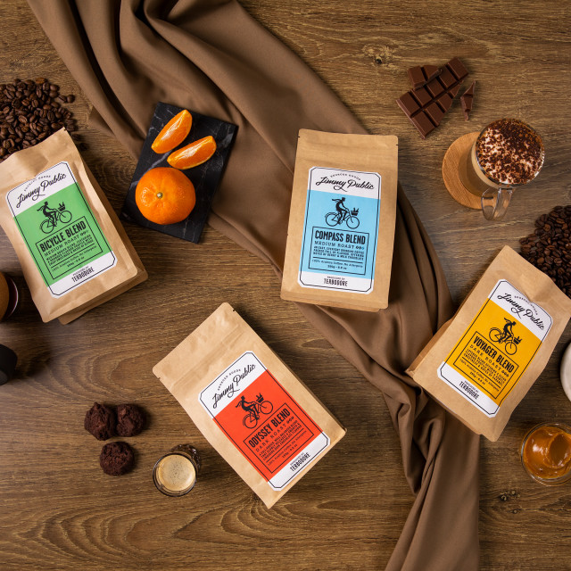 Jimmy Public Coffee collection, sold separately