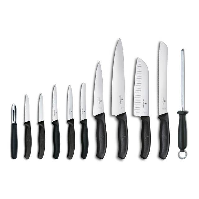Victorinox Swiss Classic Cutlery Block Set, 11-Piece detail