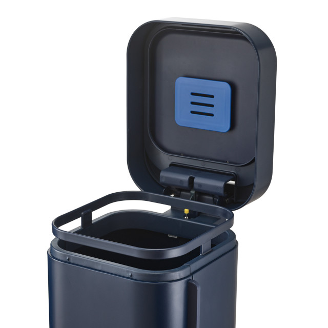 Joseph Joseph Porta Easy Empty Pedal Bin, 40L - Midnight Blue detail