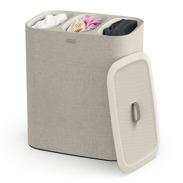 Joseph Joseph Tota Trio 90L Laundry Separation Basket angle