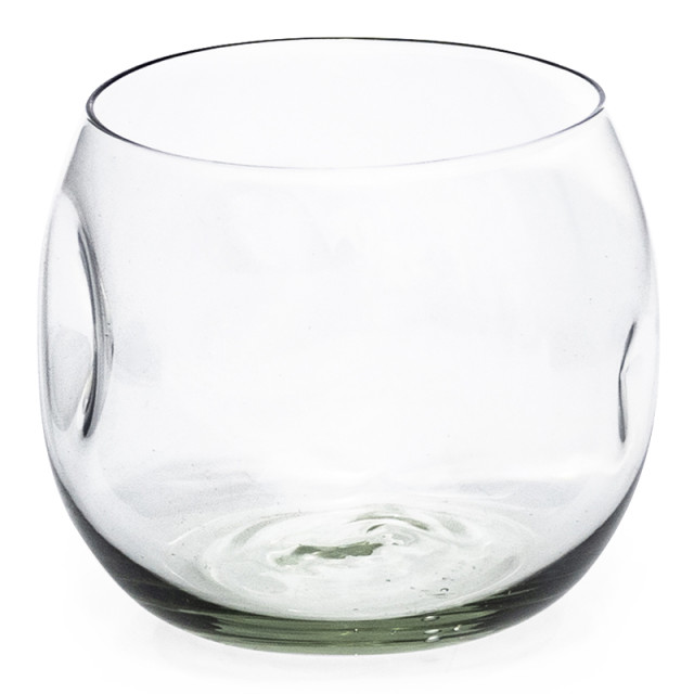 Ngwenya Glass Indented Nelson Organic Tumbler, Set of 4