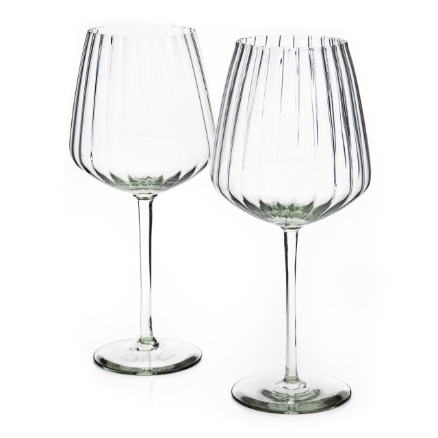 Ngwenya Glass Optic Vulindlela Red Wine Glass, Set of 4