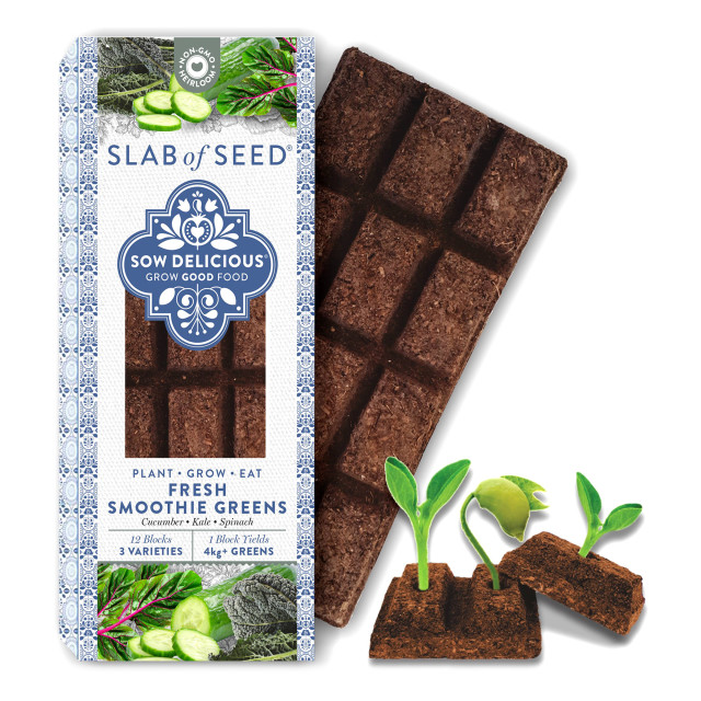 Sow Delicious Slab of Seed Fresh Smoothie Greens