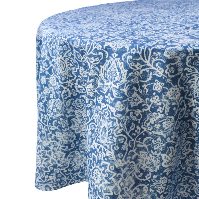 DSA Imari Blue Range Round Tablecloth - 180cm detail
