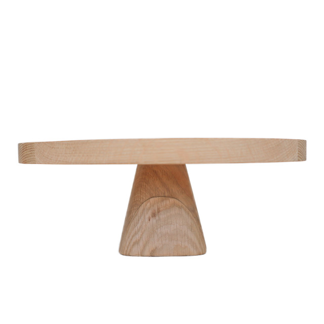 Laid Back Company Scandi Cake Stand - Natural angle