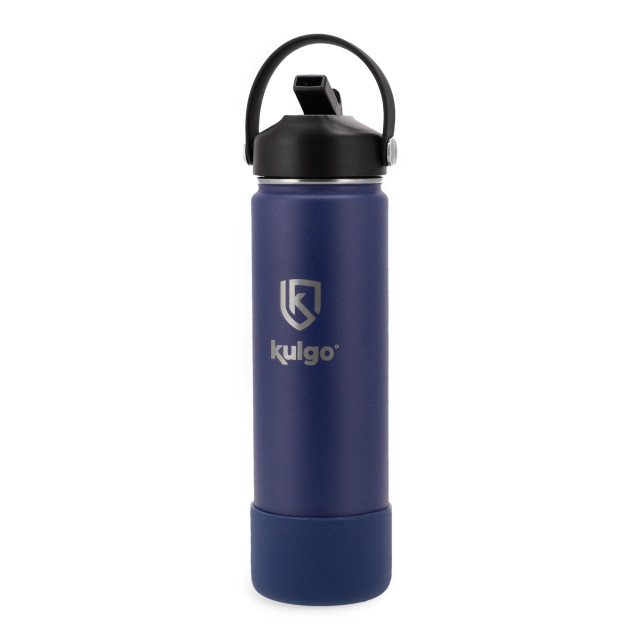 Kulgo Flask with Straw Cap, 700ml - Storm