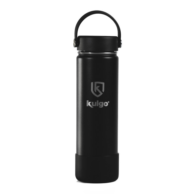 Kulgo Flask with Twist Cap, 700ml - Black