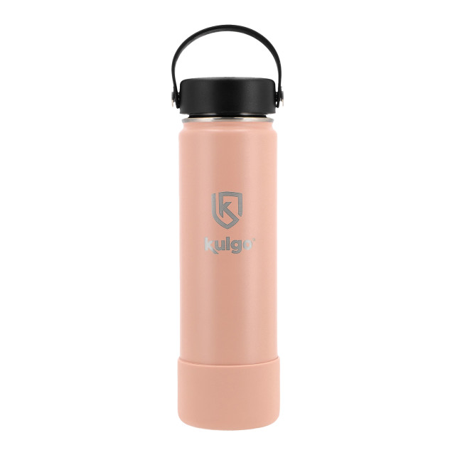 Kulgo Flask with Twist Cap, 700ml - Blush