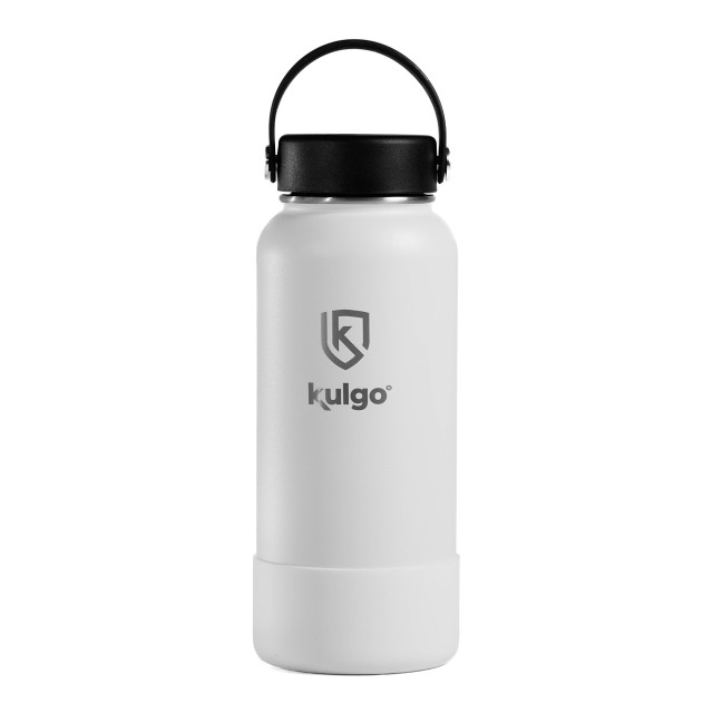 Kulgo Flask with Twist Cap, 1L - White