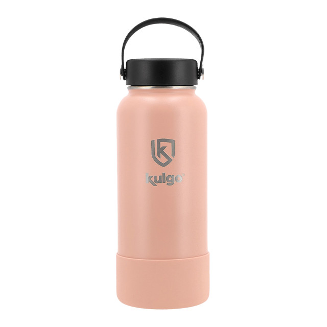 Kulgo Flask with Twist Cap, 1L - Blush