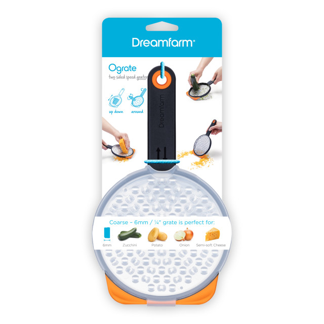 Dreamfarm Coarse Ograte Grater, 6mm packaging