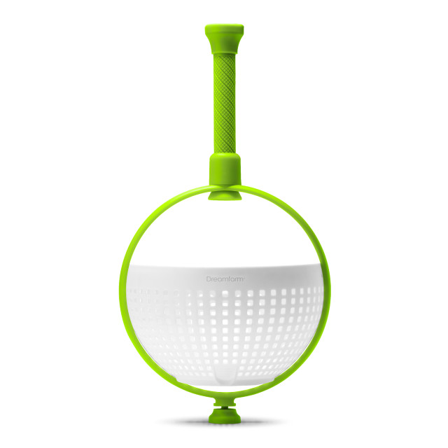 Dreamfarm Spina Salad Spinner & Colander angle